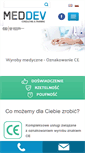 Mobile Screenshot of meddev.pl